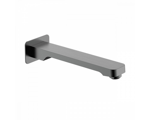 Встраиваемый наполнитель Raglo R473.60.09 для ванны и душа излив монолитный 20 см латунь, графит