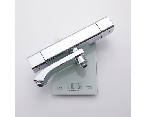 Смеситель Raglo R01.36 для ванны и душа с термостатом излив повротный 15 см, хром