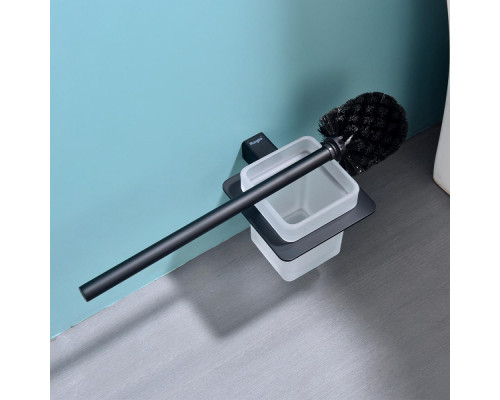 Ёршик для унитаза Raglo R301.10.06 с держателем,черный