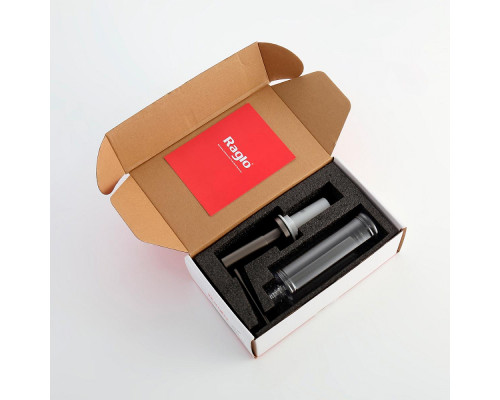 Дозатор для моющего средства на кухню Raglo встраиваемый R720.02.09 латунь, графит