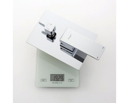 Душевая система Raglo R01.27 для ванны и душа встраиваемая на 3 режима излив поворотный 20 см, хром