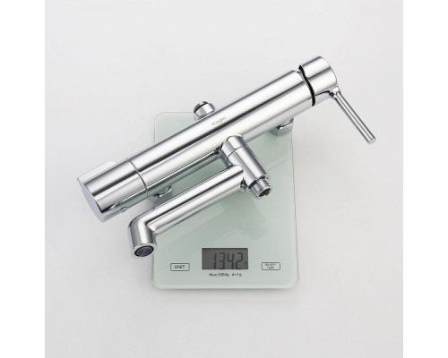 Душевая система Raglo R20.24 для ванны и душа излив поворотный 15 см, хром