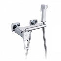 Смеситель Raglo R51.51 с гигиеническим душем настенный , хром