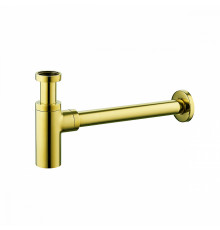 Сифон для раковины Raglo R600.20.23 бутылочный, латунь, золото