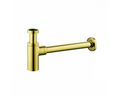 Сифон для раковины Raglo R600.20.23 бутылочный, латунь, золото