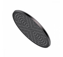 Лейка душевая верхняя Raglo R451.50.09 тропический душ ∅250мм пластик/силикон, графит