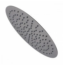 Лейка душевая верхняя Raglo R451.56.09 тропический душ ∅300мм нержавеющая сталь, графит