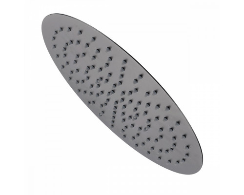 Лейка душевая верхняя Raglo R451.56.09 тропический душ ∅300мм нержавеющая сталь, графит