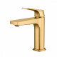Смеситель Raglo R07.10.03 для раковины монолитный, сатин золотой