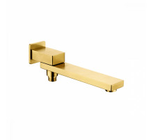 Встраиваемый наполнитель Raglo R473.73.03 для ванны и душа излив поворотный 25см с функцией переключения латунь, сатинзолотой