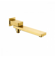 Встраиваемый наполнитель Raglo R473.73.03 для ванны и душа излив поворотный 25см с функцией переключения латунь, сатинзолотой