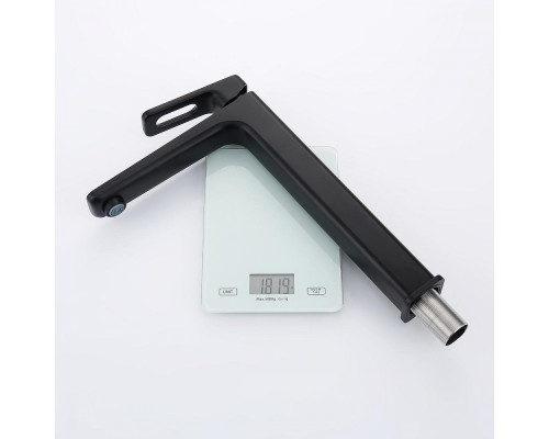 Смеситель Raglo R51.15.06 для раковины высокий монолитный, черный