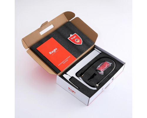 Смеситель Raglo R02.15 для раковины высокий монолитный, хром