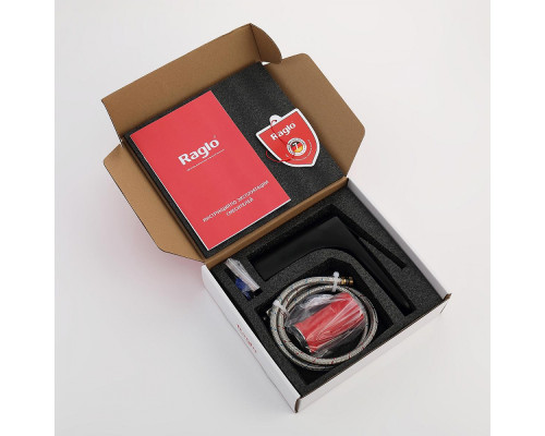Смеситель Raglo R21.10.06 для раковины монолитный, черный
