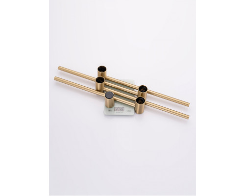 Полотенцесушитель электрический RAGLO R350.52.03 встраиваемый сенсорный с терморегулятором , сатин золотой