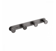 Крючок для полотенец Raglo R300.054.09 четверной,графит