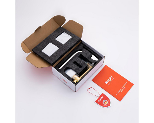 Смеситель Raglo R02.11 для раковины встраиваемый монолитный, хром