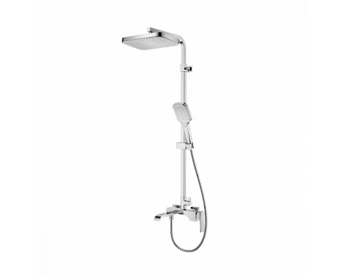 Душевая система Raglo R02.24 для ванны и душа излив поворотный 20 см, хром