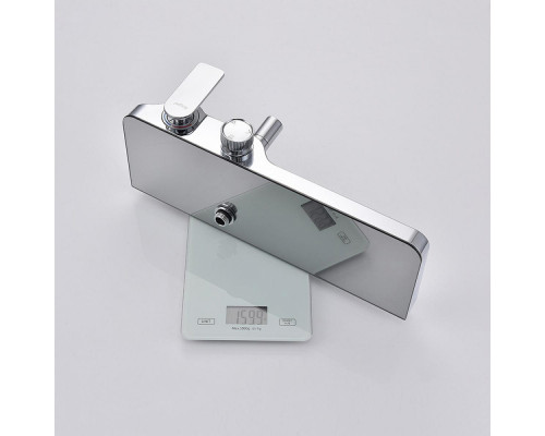 Душевая система Raglo R60.24 для ванны и душа излив-наполнитель, хром