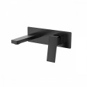 Смеситель Raglo R30.11.06 для раковины встраиваемый монолитный, черный