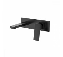 Смеситель Raglo R30.11.06 для раковины встраиваемый монолитный, черный