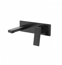 Смеситель Raglo R30.11.06 для раковины встраиваемый монолитный, черный