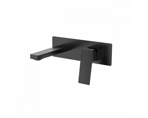 Смеситель Raglo R30.11.06 для раковины встраиваемый монолитный, черный