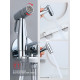 Смеситель Raglo R20.54 с гигиеническим душем встраиваемый , хром