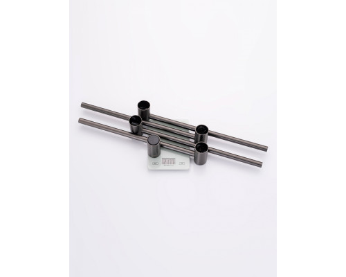 Полотенцесушитель электрический RAGLO R350.52.09 встраиваемый сенсорный с терморегулятором , графит