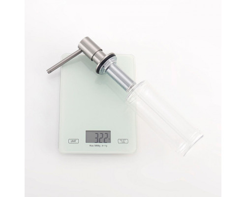 Дозатор для моющего средства на кухню Raglo встраиваемый R720.01.05 латунь, сатин