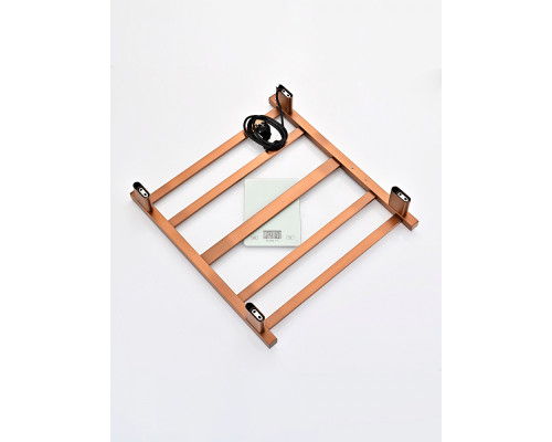 Полотенцесушитель электрический RAGLO R350.02.33 настенный сенсорный с терморегулятором , матовая медь