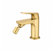 Смеситель Raglo R07.50.03 для биде , сатин золотой