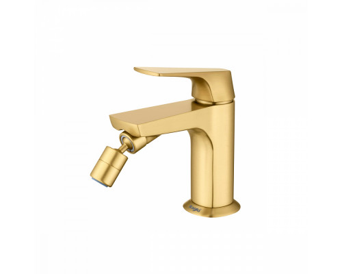 Смеситель Raglo R07.50.03 для биде , сатин золотой
