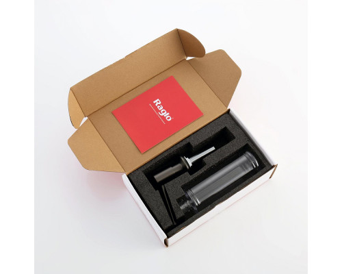 Дозатор для моющего средства на кухню Raglo встраиваемый R720.01.09 латунь, графит