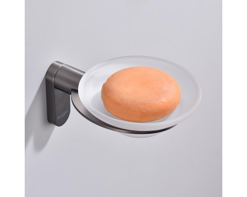 Мыльница Raglo R300.02.09 с держателем,графит