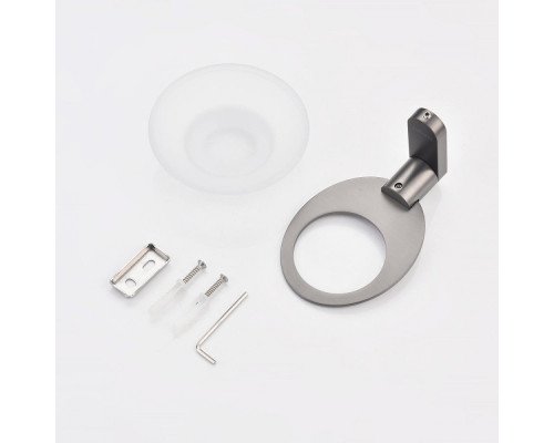 Мыльница Raglo R300.02.09 с держателем,графит