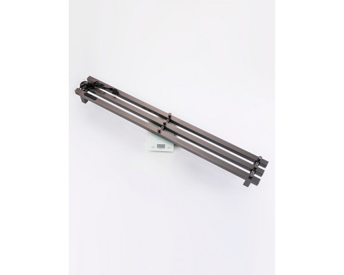 Полотенцесушитель электрический RAGLO R350.17.09 настенный сенсорный узкий с терморегулятором , графит