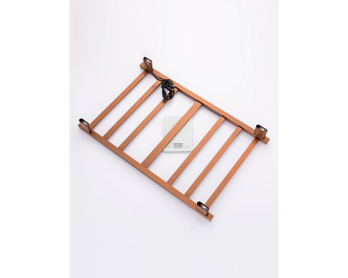 Полотенцесушитель электрический RAGLO R350.07.33 настенный сенсорный с терморегулятором , матовая медь