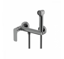 Смеситель Raglo R03.51.09 с гигиеническим душем настенный , графит