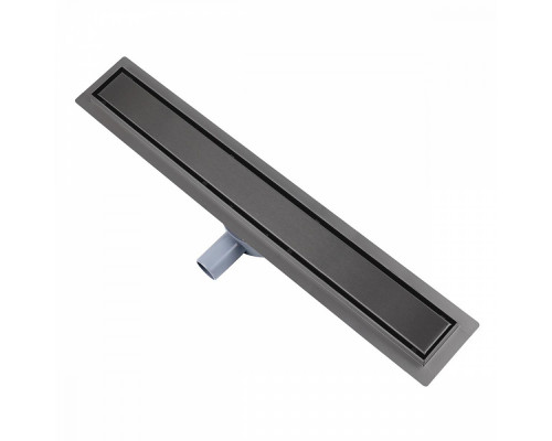 Душевой трап двухсторонний/под плитку Raglo R652.80.09 800мм, нержавеющая сталь, графит