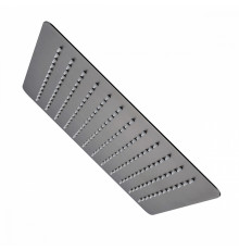 Лейка душевая верхняя Raglo R451.55.09 тропический душ 300*300мм нержавеющая сталь, графит