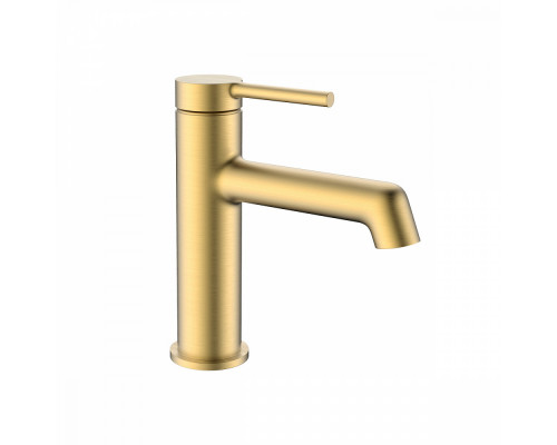 Смеситель Raglo R20.10.03 для раковины монолитный, сатин золотой