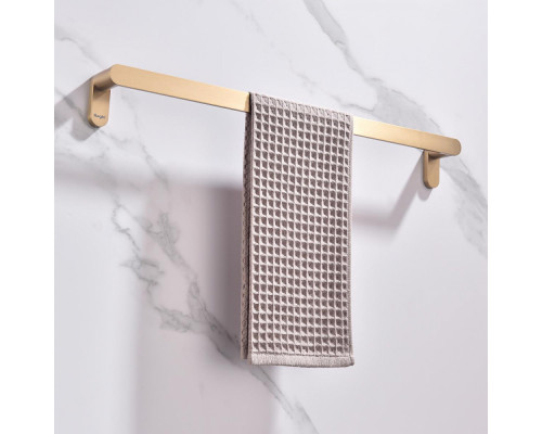 полотенцедержатель Raglo R300.01.03 одинарный 60 см,сатин золотой