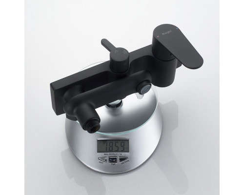 Душевая система Raglo R31.24.06 для ванны и душа излив поворотный 15 см, черный