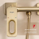 Смеситель Raglo R51.51.03 с гигиеническим душем настенный , сатин золотой