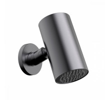 Лейка верхняя Raglo R452.07.09 для душа ∅80мм 1 режим круглая нержавеющая сталь, графит