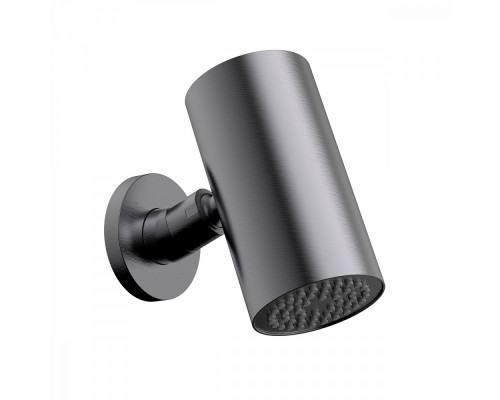 Лейка верхняя Raglo R452.07.09 для душа ∅80мм 1 режим круглая нержавеющая сталь, графит