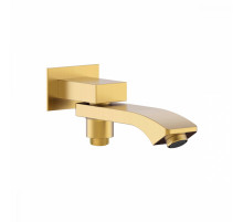 Встраиваемый наполнитель Raglo R473.70.03 для ванны и душа излив поворотный 20см с функцией переключения латунь, сатинзолотой