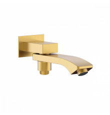 Встраиваемый наполнитель Raglo R473.70.03 для ванны и душа излив поворотный 20см с функцией переключения латунь, сатинзолотой