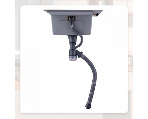 Кухонная мойка Raglo R703.5044.03 из нержавеющей стали в базу от 60см, сатин золотой